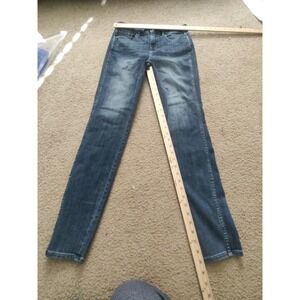 White House Black Market 6LJeans Medium Wash High Rise Skinny Leg Size 28